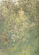 Carl Larsson in the Hawthorn Hedge oil painting picture wholesale